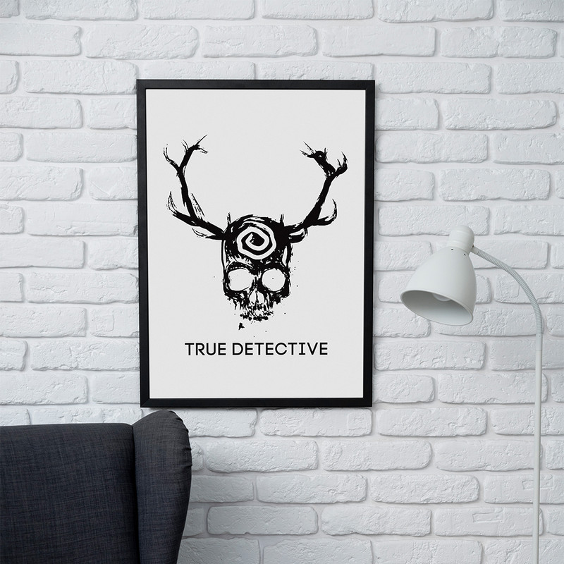 تابلو مدل دیواری طرح سریال کاراگاهان حقیقی True Detective کد FD245 - Image 2