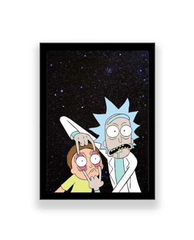 تابلو طرح انیمیشن Rick and Mortyمدل 1