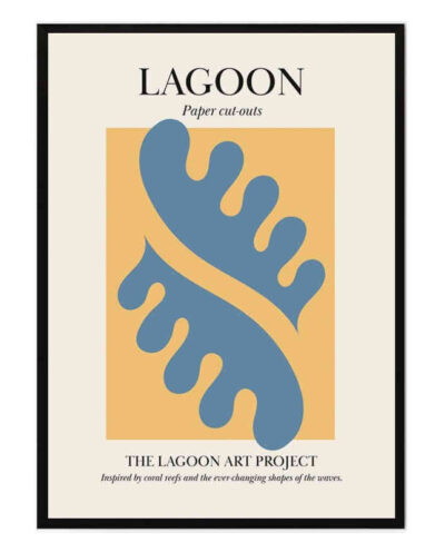 تابلو مدل Lagoon art کد 248901535