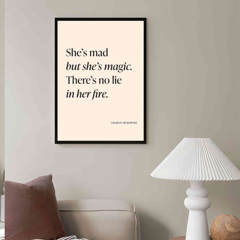 تابلو مدل Shes mad کد 248901923 - Image 3