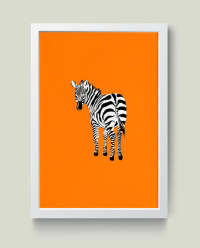 تابلو مدل مینیمال ZEBRA کدS2907-w