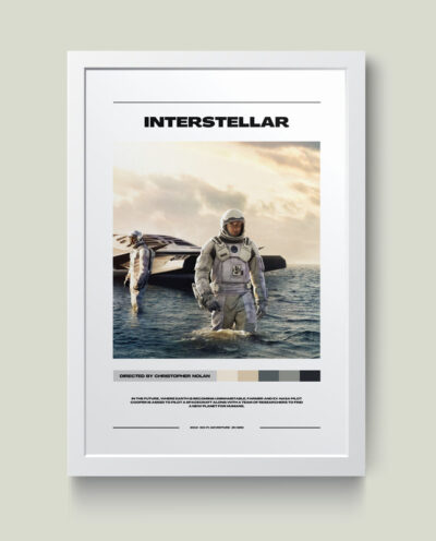 تابلو مدل Interstellar فیلم کد S0133-w