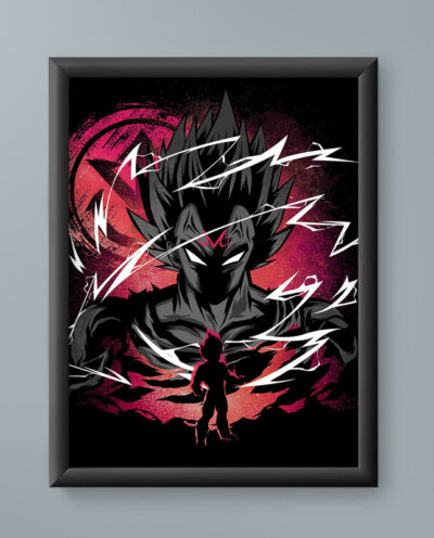 تابلو مدل وجیتا دراگون بال Vegeta Dragon Ball 09