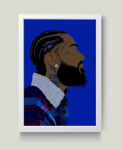 تابلو مدل نیپسی هاسل Nipsey Hussle کد S0132-w
