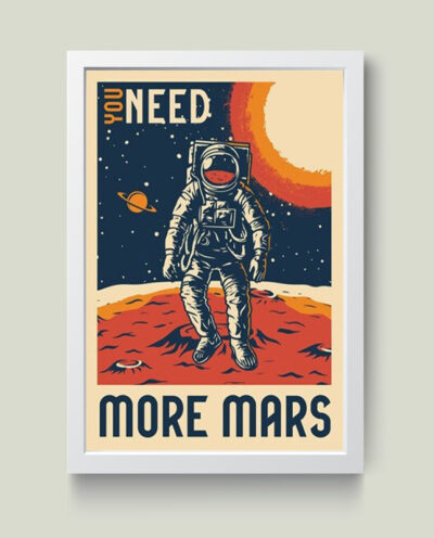 تابلو مدل Mars فضانورد کد m2680-b