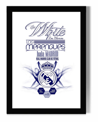 تابلو مدل دیواری طرح رئال مادرید Real Madrid کد FD545