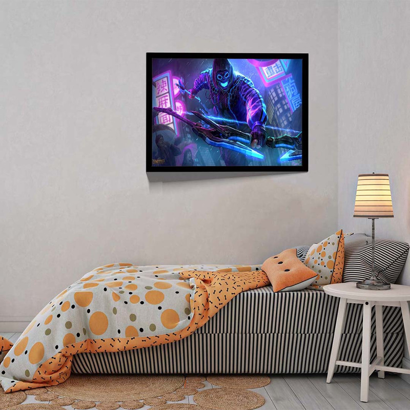 تابلو مدل smite neon hero کد F-17011 - Image 8