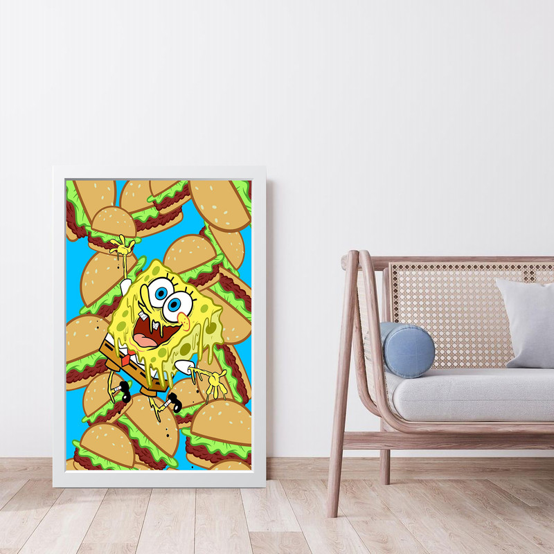 تابلو مدل باب اسفنجی sponge bob کدG13-48 - Image 4