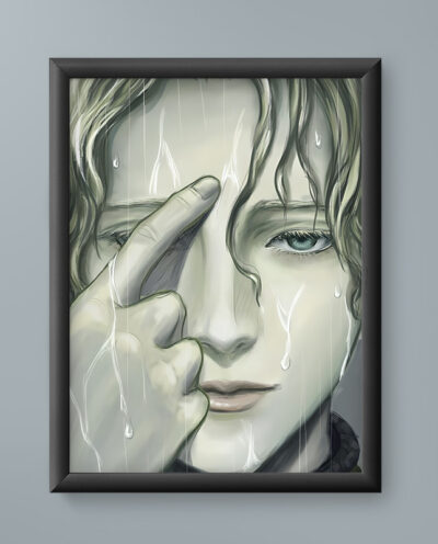 تابلو مدل انیمه یوهان لیبرت مانستر Johan Liebert Monster anime 09