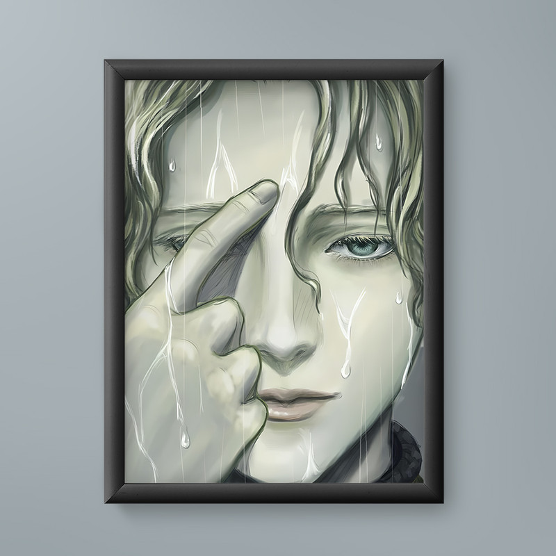 تابلو مدل انیمه یوهان لیبرت مانستر Johan Liebert Monster anime 09
