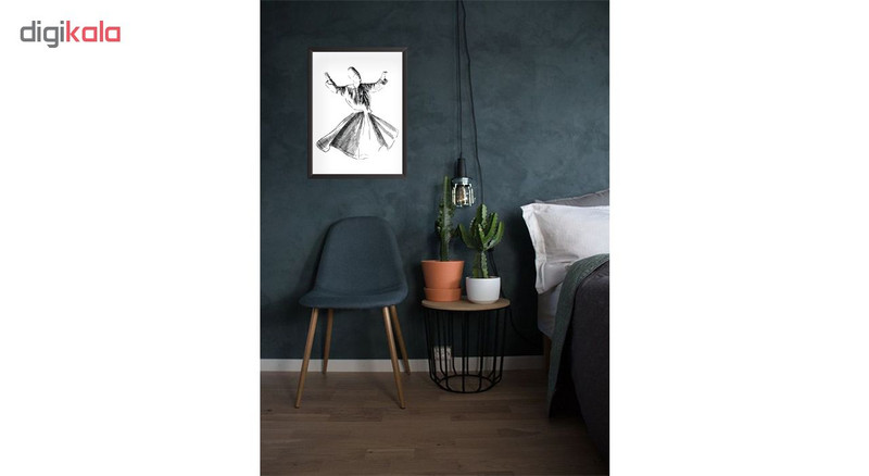 تابلو هیلما گالری کد HAP1806 BLACK - Image 3