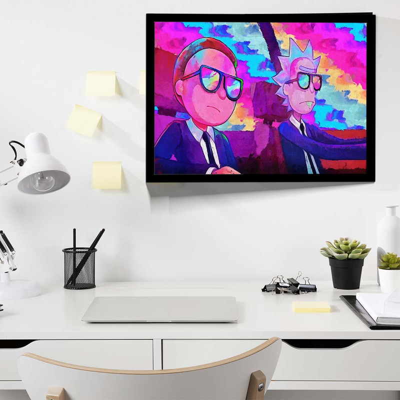 تابلو مدل rick and morty کد G2061 - Image 6