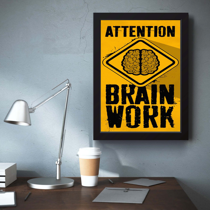 تابلو مدل Brain work کد m50107 - Image 4