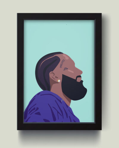 تابلو مدل Nipsey Hussle نیپسی هاسل کد S1424-b