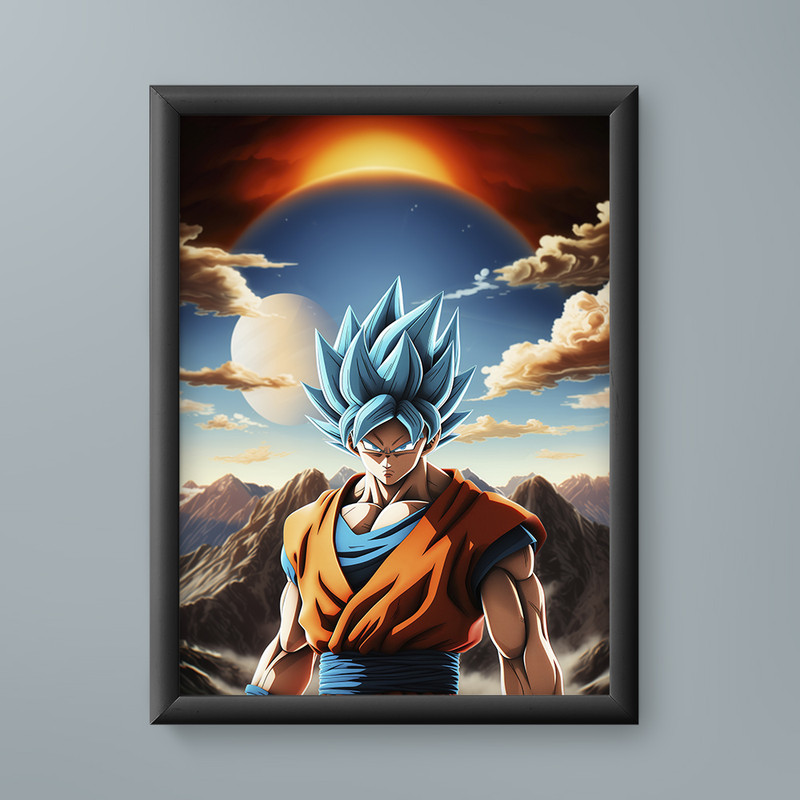 تابلو مدل گوکو دراگون بال 05 Goku Dragon Ball