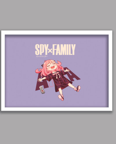 تابلو مدل انیا فورجر انیمه اسپای ایکس فمیلی Spy x Family کد LA-G10367