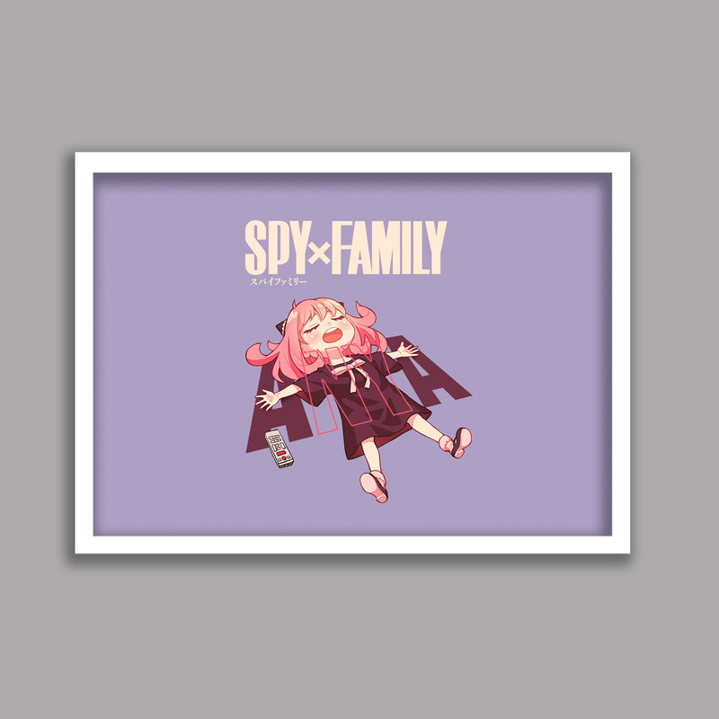 تابلو مدل انیا فورجر انیمه اسپای ایکس فمیلی Spy x Family کد LA-G10367