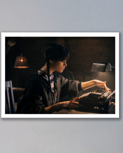 تابلو مدل ونزدی آدامز Wednesday Addams کد LAG1090