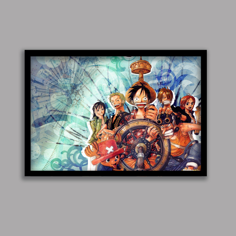 تابلو مدل انیمه وان پیس One Piece کد LA-G10494-2