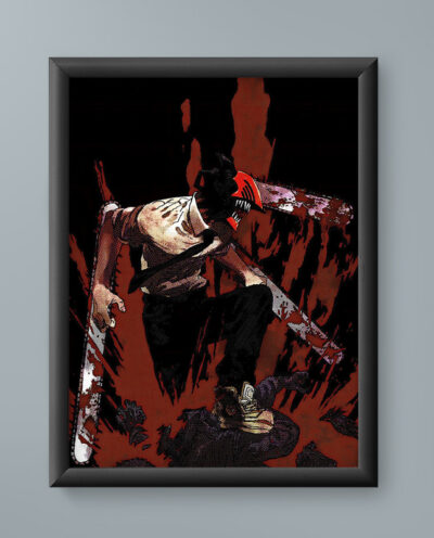 تابلو مدل انیمه دنجی چینساو من Denji Chainsaw Man anime 10