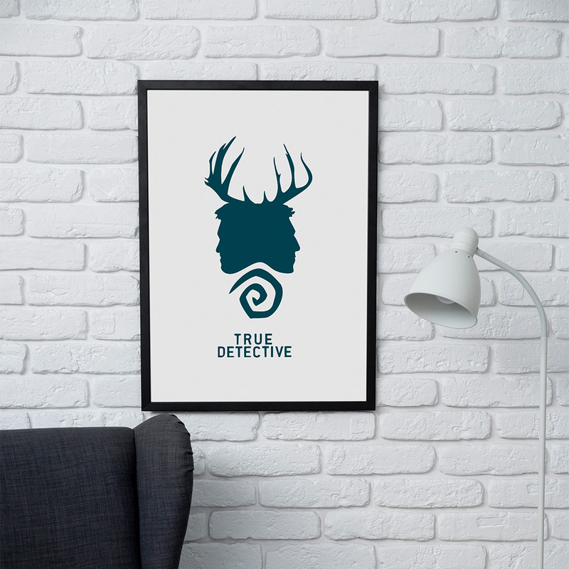 تابلو مدل دیواری طرح سریال کاراگاهان حقیقی True Detective کد FD247 - Image 2