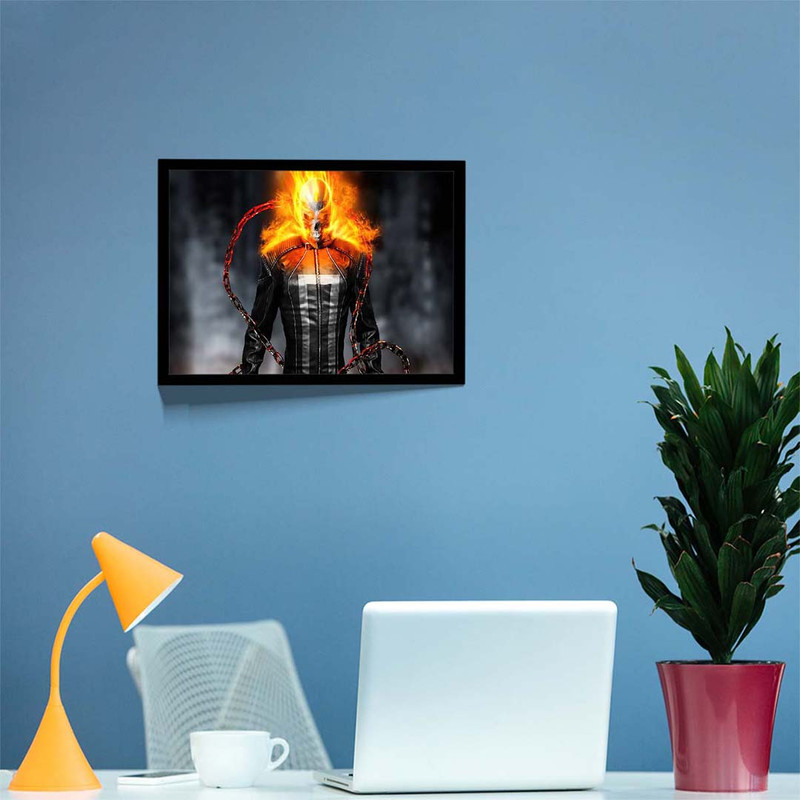 تابلو مدل ghost rider fire کد F-12036 - Image 9