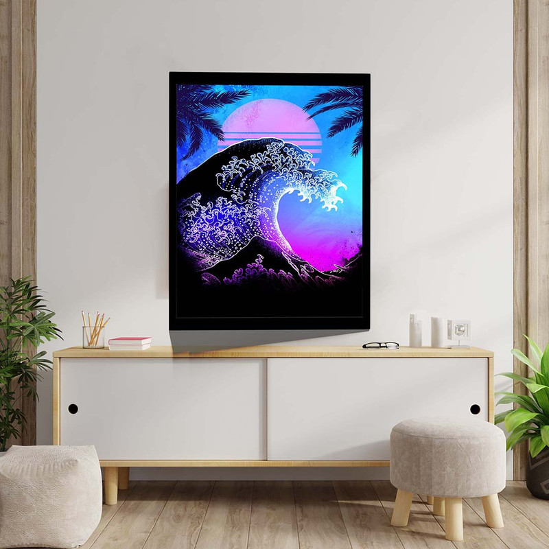 تابلو مدل GREAT WAVE کد F-7010 - Image 4