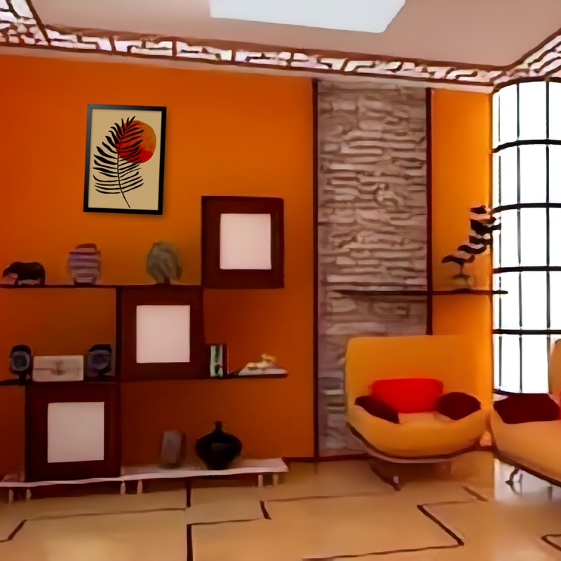 تابلو مدل مینیمال طرح ماه کد MMG01 - Image 2