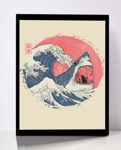 تابلو مدل GREAT WAVE کد F-7012