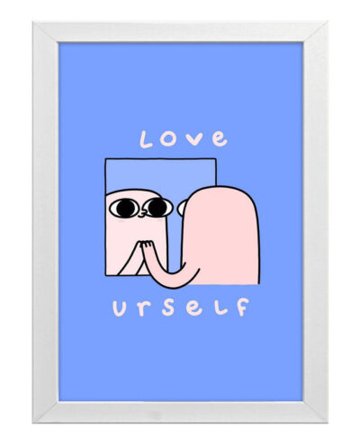 تابلو طرح love yourself کد T124