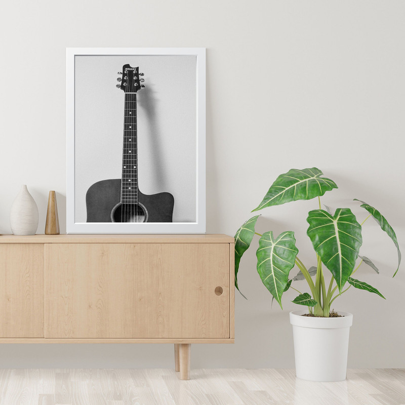 تابلو مدل گیتار Guitar کد S3023-w - Image 4
