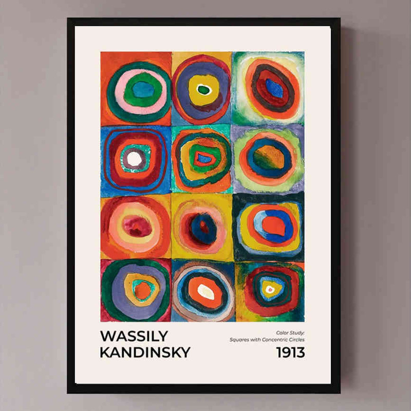 تابلو مدل Wassily kundinsky کد 248901684 - Image 2