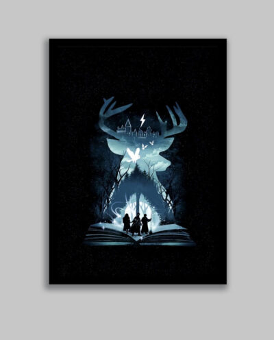 تابلو مدل هری پاتر Harry Potter کد LA-G10603-2
