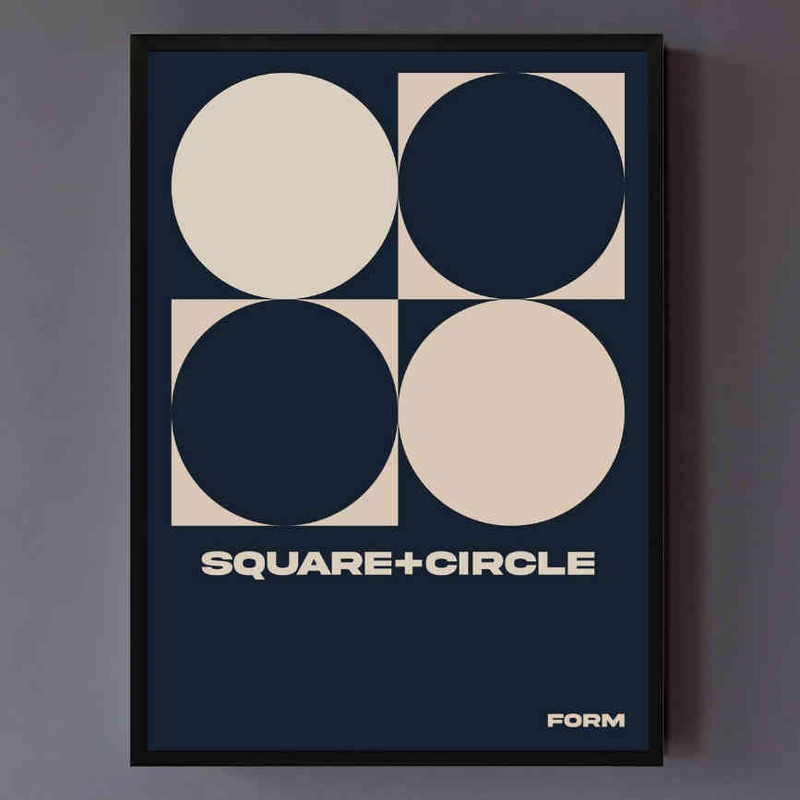 تابلو مدل Square circle کد 2489011008 - Image 3