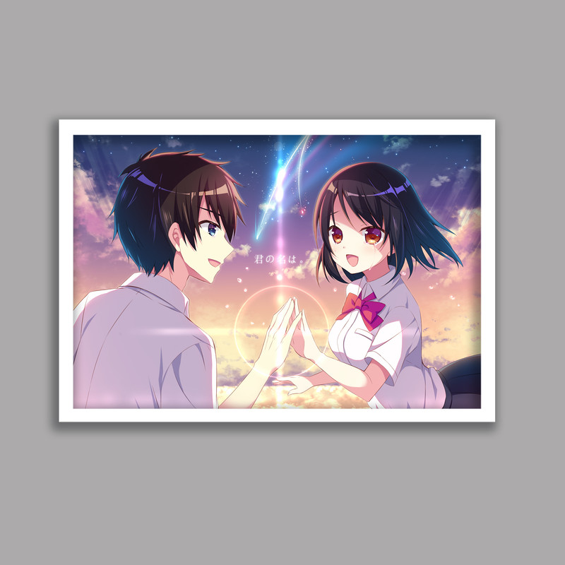 تابلو مدل انیمه Your Name کد LA-G10474