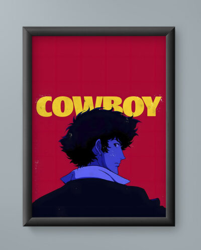تابلو مدل انیمه اسپایک اسپیگل کابوی بیباپ Spike Spiegel Cowboy Bebop anime 13