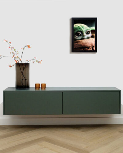 تابلو مدل فیلم جنگ ستارگان بیبی یودا starwars baby yoda B313