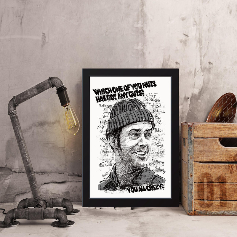 تابلو مدل One Flew Over the Cuckoos Nest کد MJ131374 - Image 2