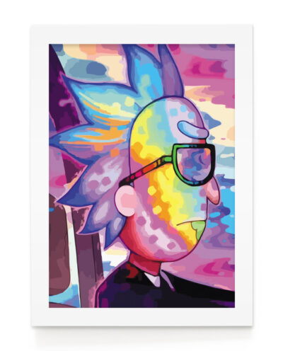 تابلو مدل Rick And Morty کد RF-5007