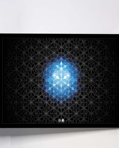 تابلو مدل geometry angels کد F-12034