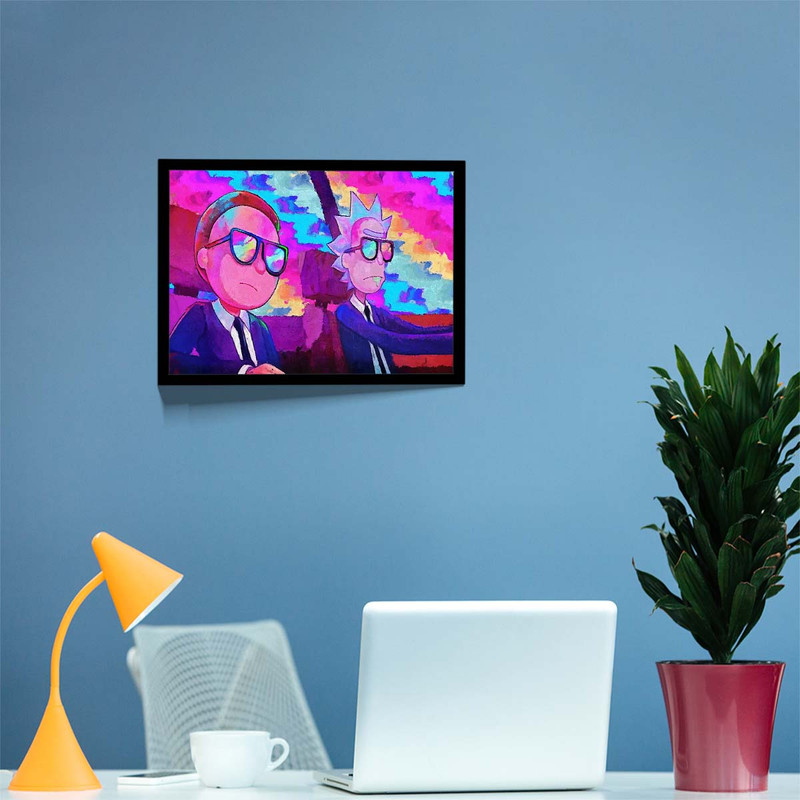 تابلو مدل rick and morty کد G2061 - Image 9