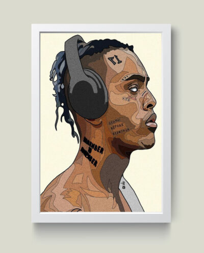 تابلو مدل تنتاسیون xxxtentacion کد G5-16