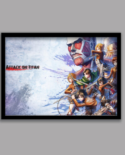 تابلو مدل انیمه اتک آن تایتان Attack on Titan کد LA-G10416-2