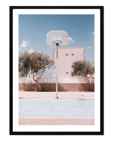 تابلو مدل Pink basketball کد 248901839