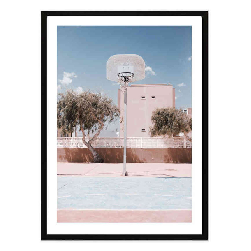تابلو مدل Pink basketball کد 248901839
