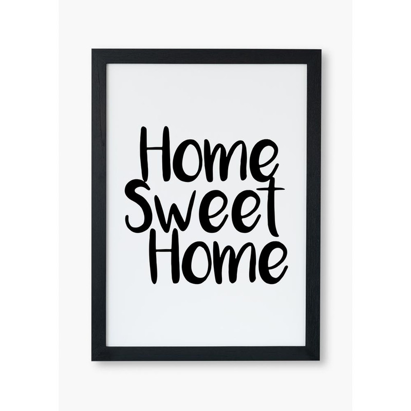 تابلو صبا طرح مدل Home Sweet Home - Image 2