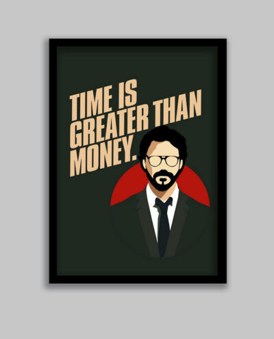 تابلو مدل سریال خانه کاغذی Money Heist کد LA-G10648-2