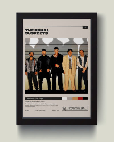 تابلو مدل The Usual Suspects کدQ3426