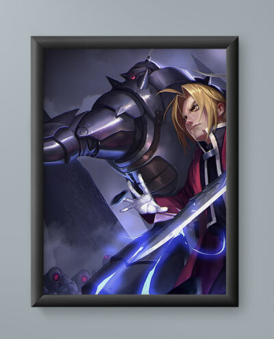 تابلو مدل انیمه ادوارد آلفونس فول متال آلکمیست 21 Edward Alphonse Fullmetal Alchemist anime
