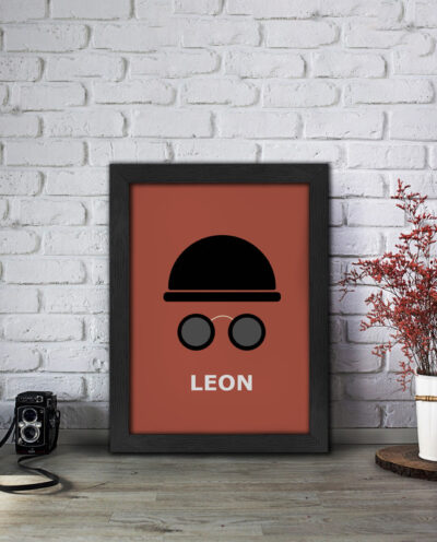 تابلو طرح Leon The Professional مدل PrLeon1b